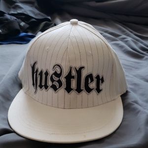Hustler flat billed hat